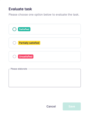 Full introduction to tasks ENG - Task evaluation